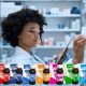 Pharmanova's rebranded syrup range in a pharmacy